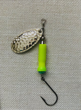 Load image into Gallery viewer, F-3007 Spinner, Hammered Nickel Blade