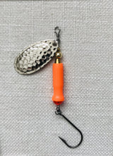 Load image into Gallery viewer, F-3007 Spinner, Hammered Nickel Blade