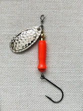 Load image into Gallery viewer, F-3007 Spinner, Hammered Nickel Blade