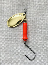 Load image into Gallery viewer, F-3007 Spinner, Plain Brass Blade