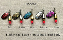 Load image into Gallery viewer, FV-5003 Spinner, Black Nickel Blade