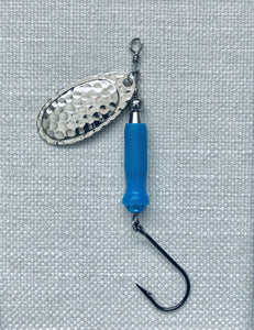 F-3007 Spinner, Hammered Nickel Blade
